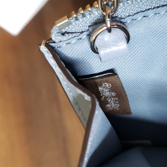 BRAND NEW! COACH NWOT Mini Skinny ID Case Signature Canvas - Picture 4 of 8